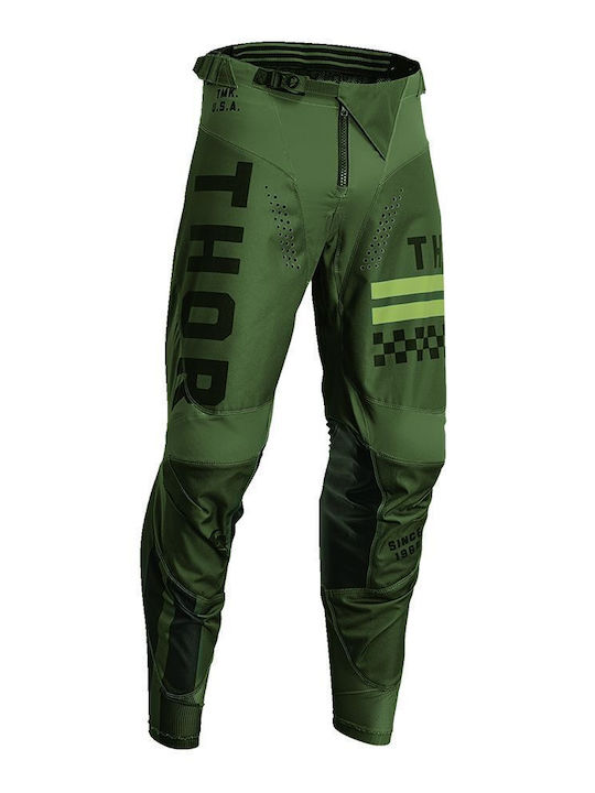 Thor Pulse Combat Men's 4 Season Motocross Pants Green