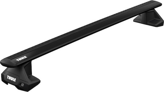Thule Roof Bars Aluminum Evo Wing Bar 135cm. (without Legs) Black