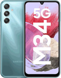Samsung Galaxy M34 5G Две SIM карти (6ГБ/128ГБ) Светлосин