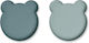 Liewood Kids Food Plate Marty Made of Silicone 2 Pieces