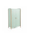 Zwei Türen Schrank Grün 95.8x54.7x166.6cm