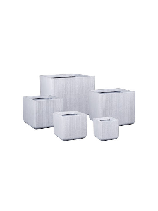 Abararam Flower Pot White 8-0715-C