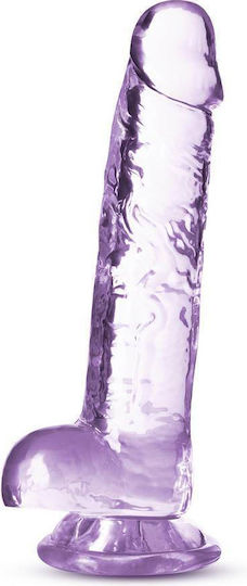 Blush Realistisches Dildo mit Hoden und Saugnapf Transparent 18cm