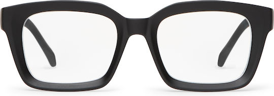 Nordic Vision Obsidiana Damen Lesebrillen +3.50 in Schwarzes Farbe 2010276