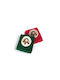 Dimcol Set Christmas Towels Fabric Red L60xW40cm. 2pcs