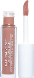 Seventeen Natural Velvet Matte Υγρό Κραγιόν Vel...