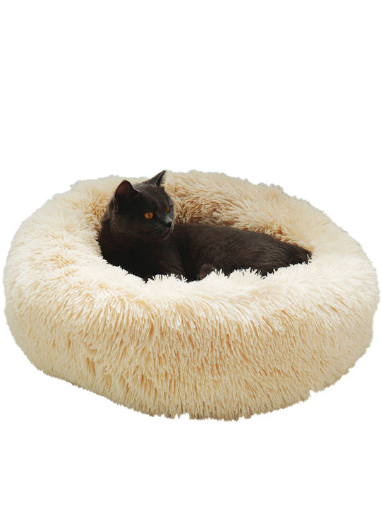 Korbi Beige Dog Pillow Bed 80cm