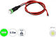 GloboStar LED 12V 0.15W Πράσινο SMD-LED 81486 Υψηλής Ισχύος SMD LED - Φ0.7 x Υ2.3cm - Dimmable 1τμχ 81486