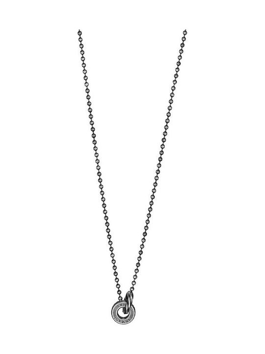 Emporio Armani Κολιέ από Ατσάλι