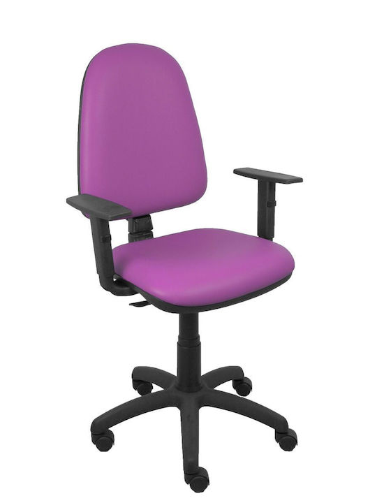 Stuhl Büro mit Neigung und Verstellbaren Armen P760b10 Purple P&C