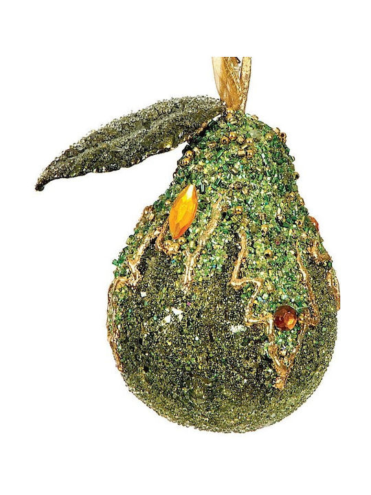 Hängendes Kugel Ornament Ornament Kunststoff Grün