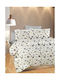 Dimcol Baby Duvet Cover Bebe White-Grey 120x160cm