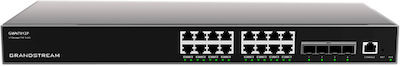 Grandstream GWN7812P Managed L3 PoE Switch cu 16 Porturi Gigabit (1Gbps) Ethernet și 4 Porturi SFP