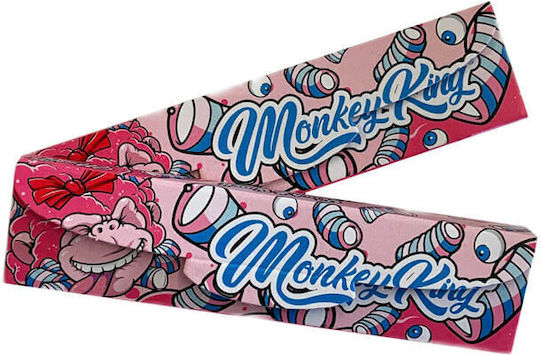 Monkey King Cigarette Rolling Papers King Size Slim with Cone Tips 32 sheets 1pcs