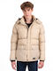 Winter Jacket Puffer Beige