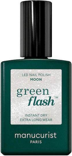 Manucurist Гланцов Дълготраен Лак За Нокти Сребрист Moon 15ml