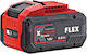 Flex Werkzeugbatterie 18V mit Kapazität 8Ah