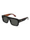 Gucci Sunglasses with Black Plastic Frame and Black Lens GG1461S 001