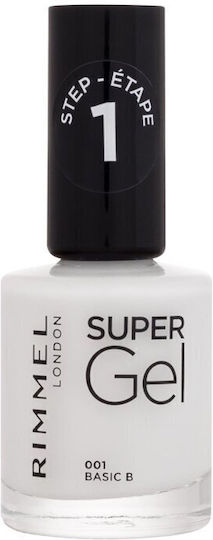 Rimmel Super Gel Luciu Oja Lustruirea De Lungă Durată Alb 12ml