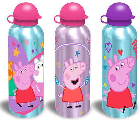 Kinderflasche Peppa Schwein Aluminium 500ml