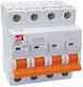 LG Automatic Circuit Breaker 6A Four-pole AC 03.018.0107 3τμχ