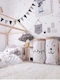 One & Only Baby Children's Storage Basket made of Fabric White 61x32x16cm 1pcs