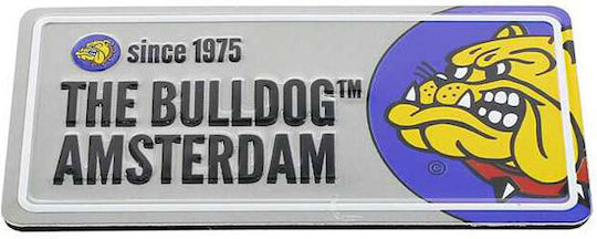 The Bulldog Amsterdam Rechteckig Set von Magneten Metallisch 8x4cm 1pcs