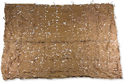 Compass Rechteckig Tarnnetz Beige mit PU-Beschi...