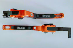 Innovaciones MS Set Manete Frână/Ambreiaj Motocicletă Manete de motocicletă Manete de motocicletă ajustabile pentru KTM CUMPĂRÂND Portocaliu KTM464 Innovaciones MS Set Manete Frână/Ambreiaj Motocicletă Manete de motocicletă Manete de motocicletă ajustabile pentru KTM CUMPĂRÂND Portocaliu KTM464