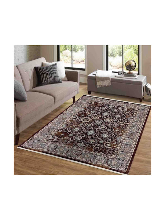 Rug Fireplace Rectangular Red