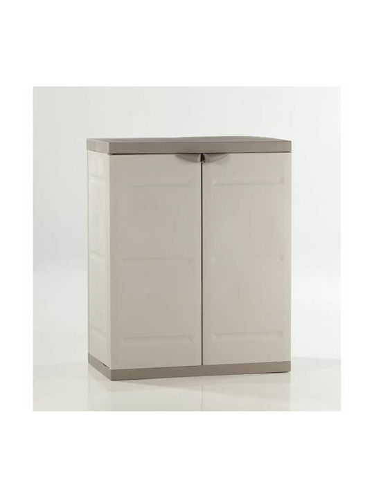 Double Door Wardrobe Metallic 41x33x81cm