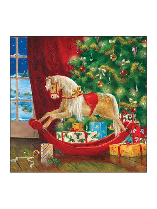 Gialpis Christmas Napkins L25xW25cm 1pcs