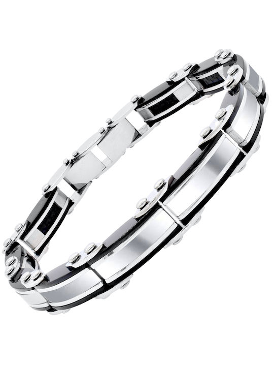 Xrisokosmima Herren Armband aus Stahl