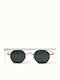 Looks Style Eyewear Γυναικεία Γυαλιά Ηλίου με Χρυσό Μεταλλικό Σκελετό και Μαύρο Φακό 74cab-36120