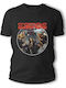 Frisky T-shirt Scorpions Μαύρο