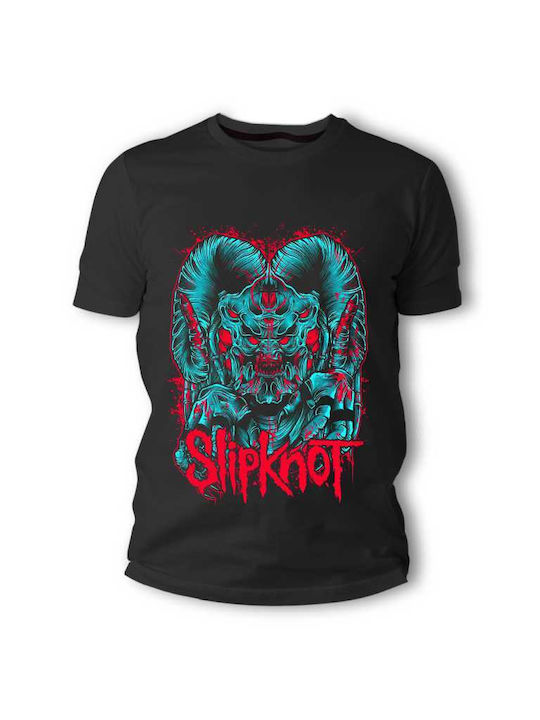 Frisky T-shirt Slipknot Μαύρο