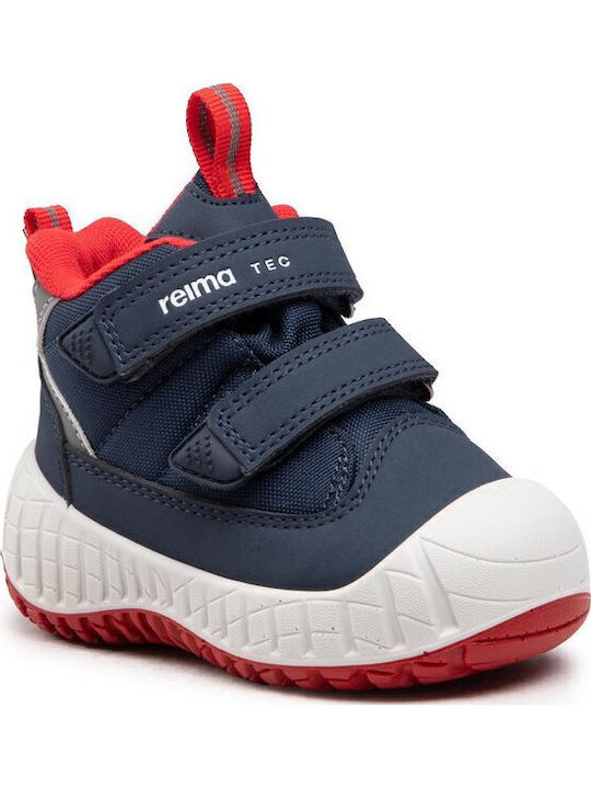Ghete Copii cu Velcro Albastru marin