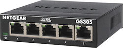 NetGear Unmanaged L2 Switch with 5 Gigabit (1Gbps) Ethernet Ports and 5 SFP Ports