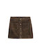 Kids Skirt Corduroy Brown