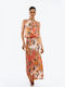 Ecstasy Maxi Dress Orange