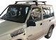 Hermes Steel Car Roof Bars for Suzuki Vitara 3D Set with Roof Rack Legs Black