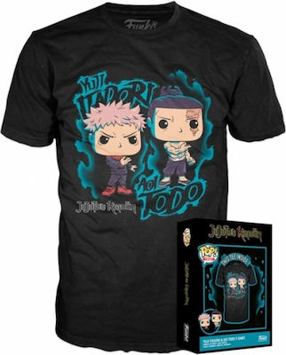 Funko Pop! Tees Animation: Jujutsu Kaisen - Yuji and Aoi (S)