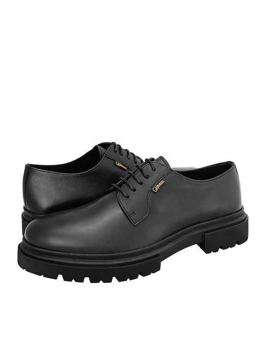 Leder Herrenschuhe Schwarz