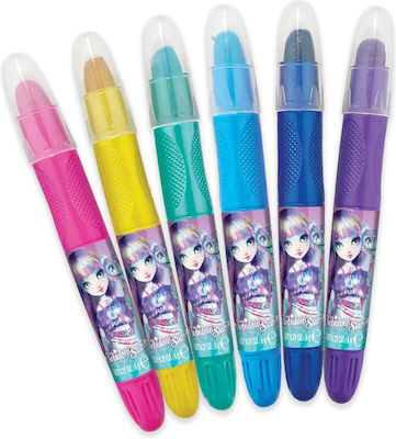 Nebulous Stars 6 Hair Chalk Pens Hairdressing Toy