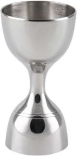 GTSA Διπλή Μεζούρα Ποτών με Χωρητικότητα 30/30ml Inox