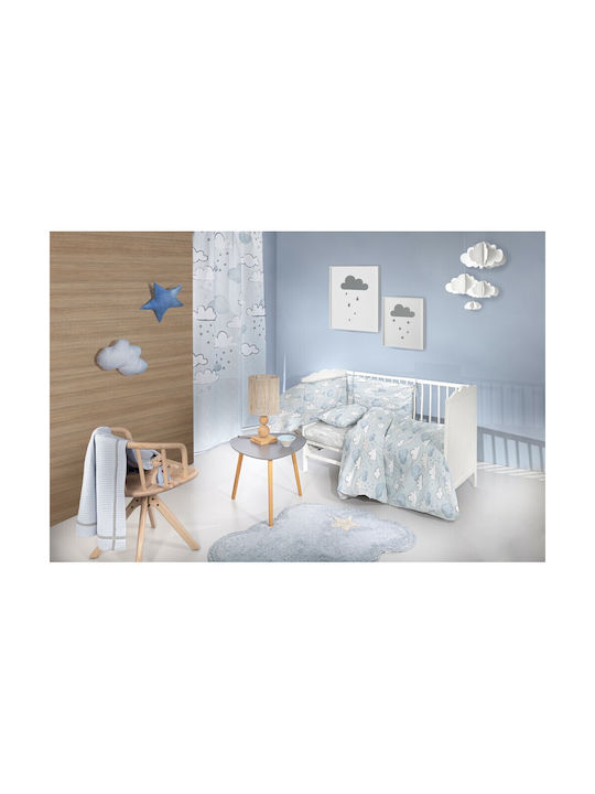 Guy Laroche cloudy Set Baby Bettlaken Für Kripp...