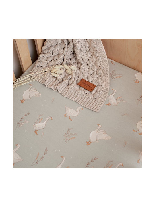 Color Stories Baby Sheet Crib Cotton Fitted 60x120cm
