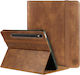 Rosso Flip Cover Brown Galaxy Tab S9