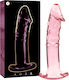 Ibiza Γυάλινο Dildo Ροζ 18.5cm