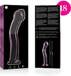 Ibiza Glasdildo Rosa 18.5cm